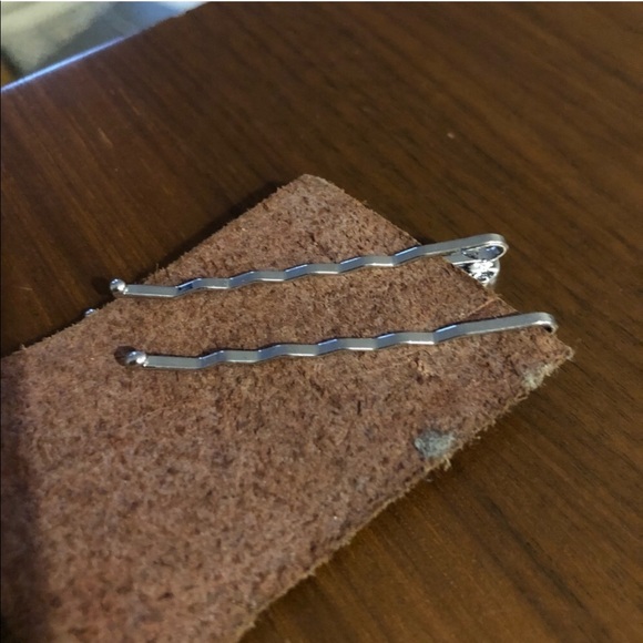 Galaxy multicolor rhinestone Bobby pin hair clips - Picture 5 of 6